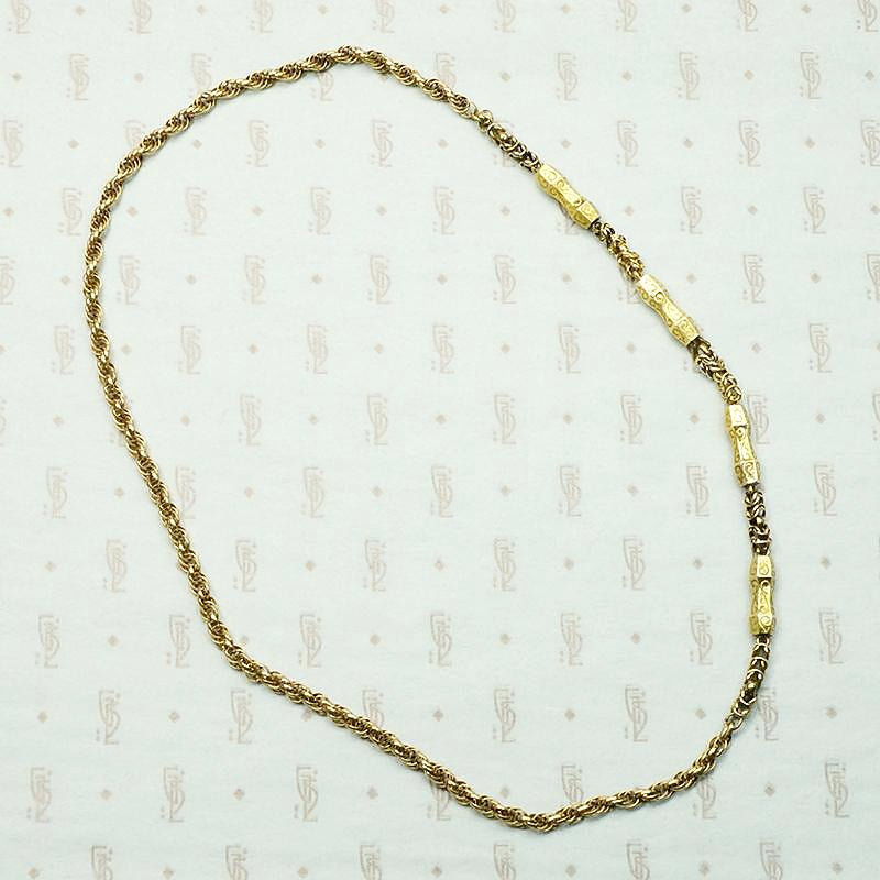 Gorgeous Gold Chain with Delightful Details