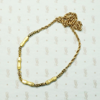 Gorgeous Gold Chain with Delightful Details