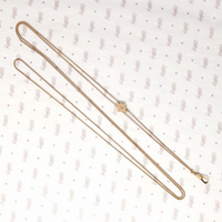 Elegant Victorian Slide Chain with Engraved Slide