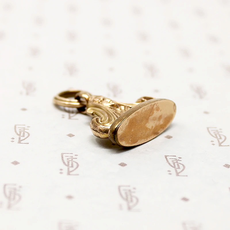 Enchanting Art Nouveau Woman Fob
