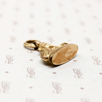 Enchanting Art Nouveau Woman Fob