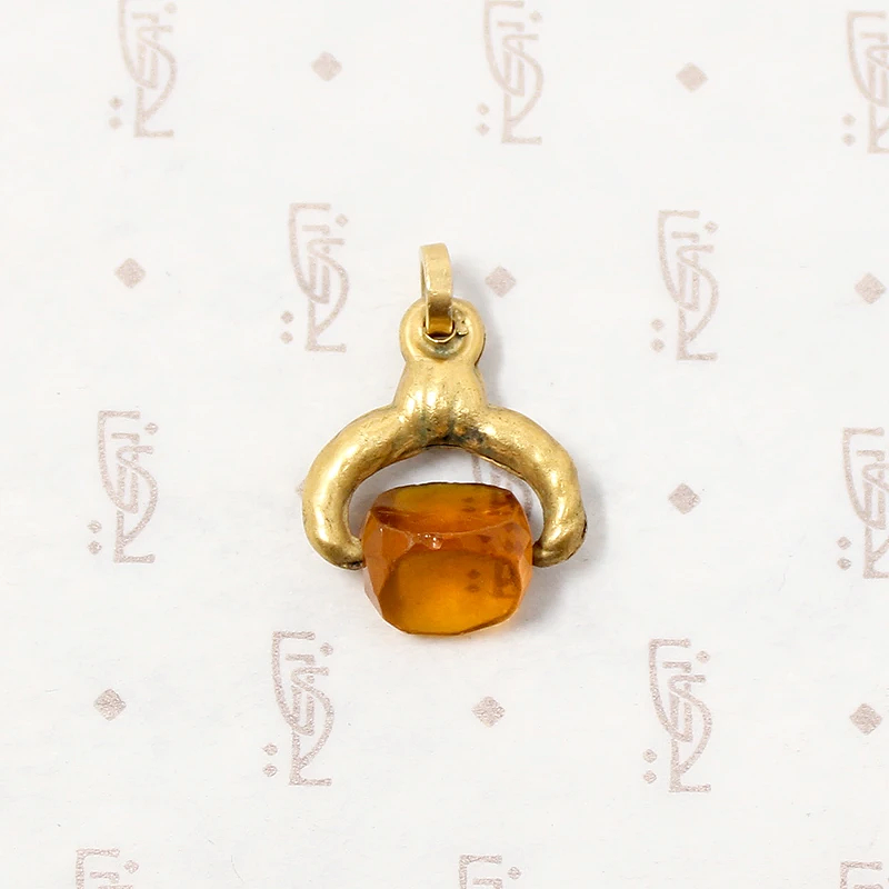 Interesting Little Antique Spinner Fob