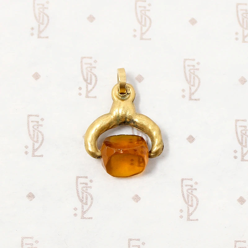 Interesting Little Antique Spinner Fob