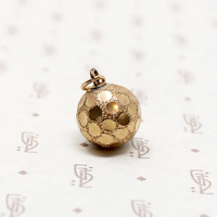 Glittering Victorian Polka-Dot Ball Fob