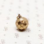 Glittering Victorian Polka-Dot Ball Fob