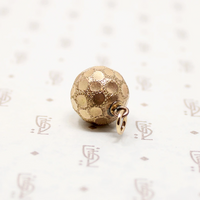 Glittering Victorian Polka-Dot Ball Fob