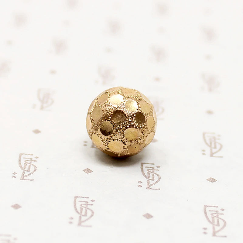 Glittering Victorian Polka-Dot Ball Fob