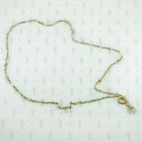 Elegant 14k Gold Paperclip Chain Necklace by Ancient Influences