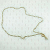 Elegant 14k Gold Paperclip Chain Necklace by Ancient Influences