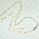 Elegant & Edgy Edwardian Bar Link Chain by Ancient Influences