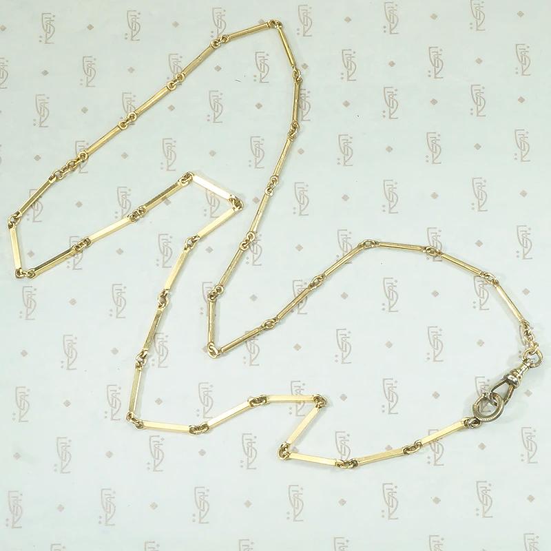 Elegant & Edgy Edwardian Bar Link Chain by Ancient Influences