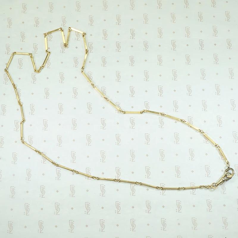 Elegant & Edgy Edwardian Bar Link Chain by Ancient Influences
