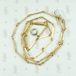 Elegant & Edgy Edwardian Bar Link Chain by Ancient Influences