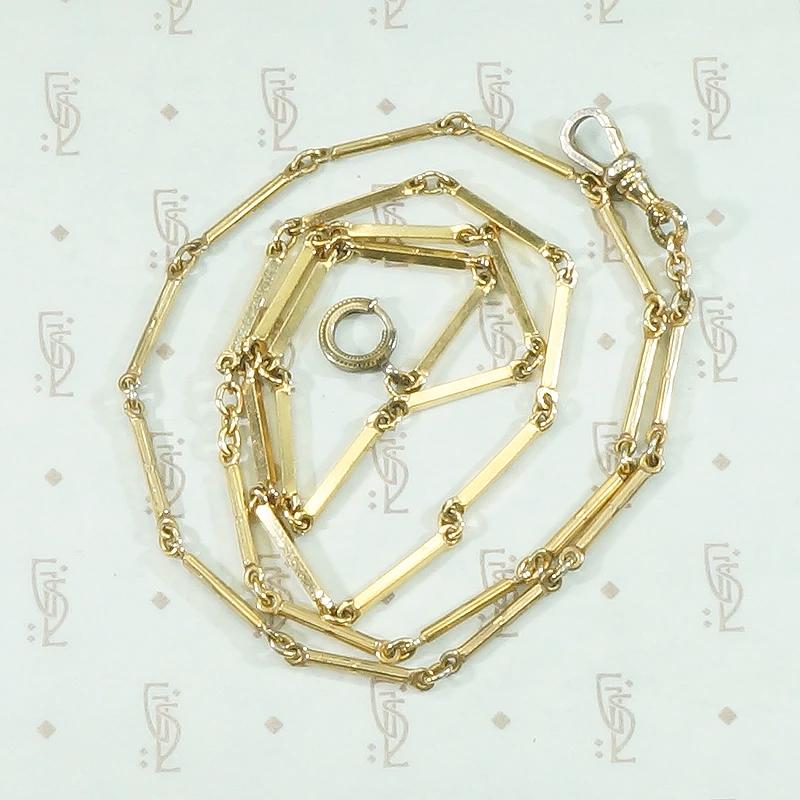 Elegant & Edgy Edwardian Bar Link Chain by Ancient Influences