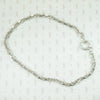 Glam Faceted Silver Cable Link Chain by Ancient Influences
