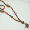 Chinese 19th Century Tasseled Bead Necklace