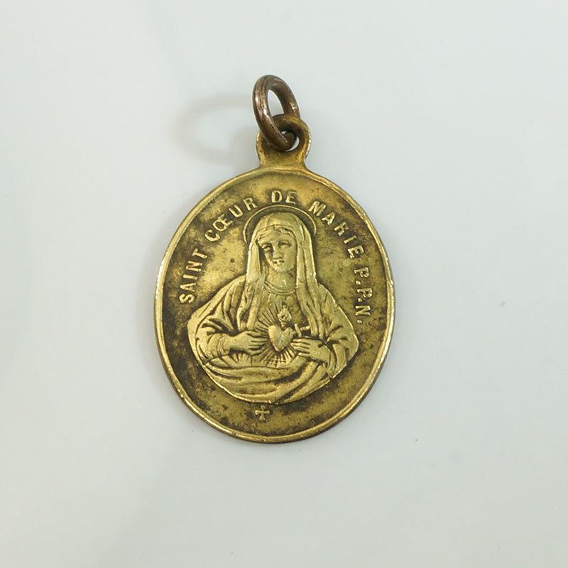 Sacre Coeur Antique Medallion