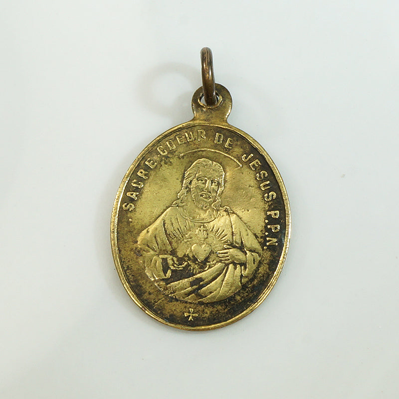 Sacre Coeur Antique Medallion