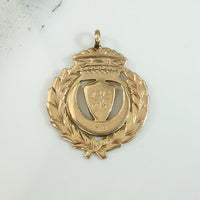 Crescent & Laurel Rosy Gold Fob