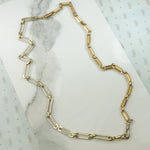 Mixed Metals Married Chains Necklace