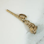 Chivalric Snakes & Armor Antique Watch Key