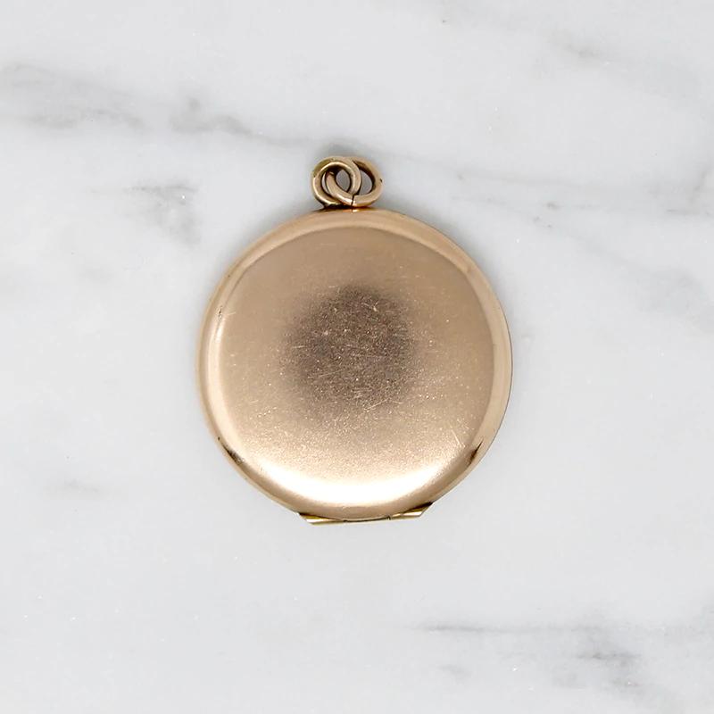 Gem Studded Starry Flower Locket
