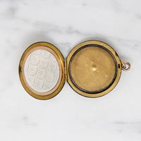 Gem Studded Starry Flower Locket