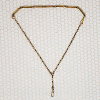 Bar Link Chain Convertible Necklace/Bracelet Combo