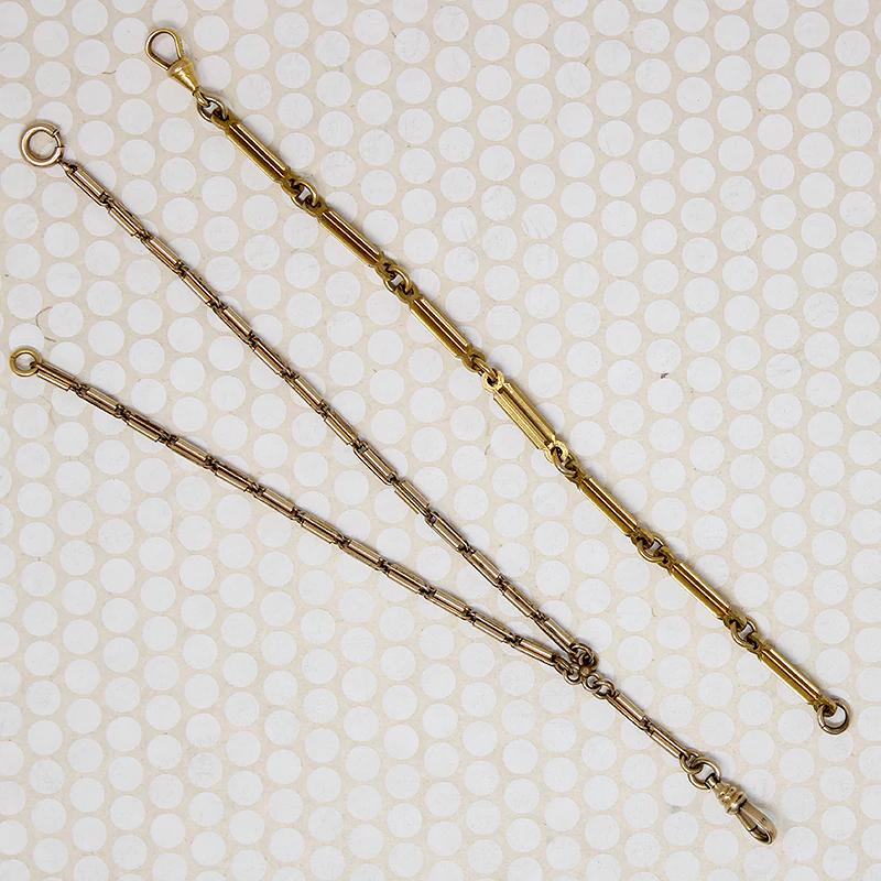 Bar Link Chain Convertible Necklace/Bracelet Combo