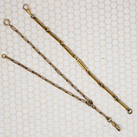 Bar Link Chain Convertible Necklace/Bracelet Combo