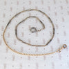 Niello and Gold Swivel and Bolt Chain