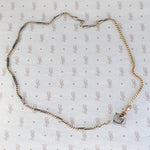 Niello and Gold Swivel and Bolt Chain
