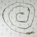 Niello & Fancy Silver Link Married Chain by Ancient Influences