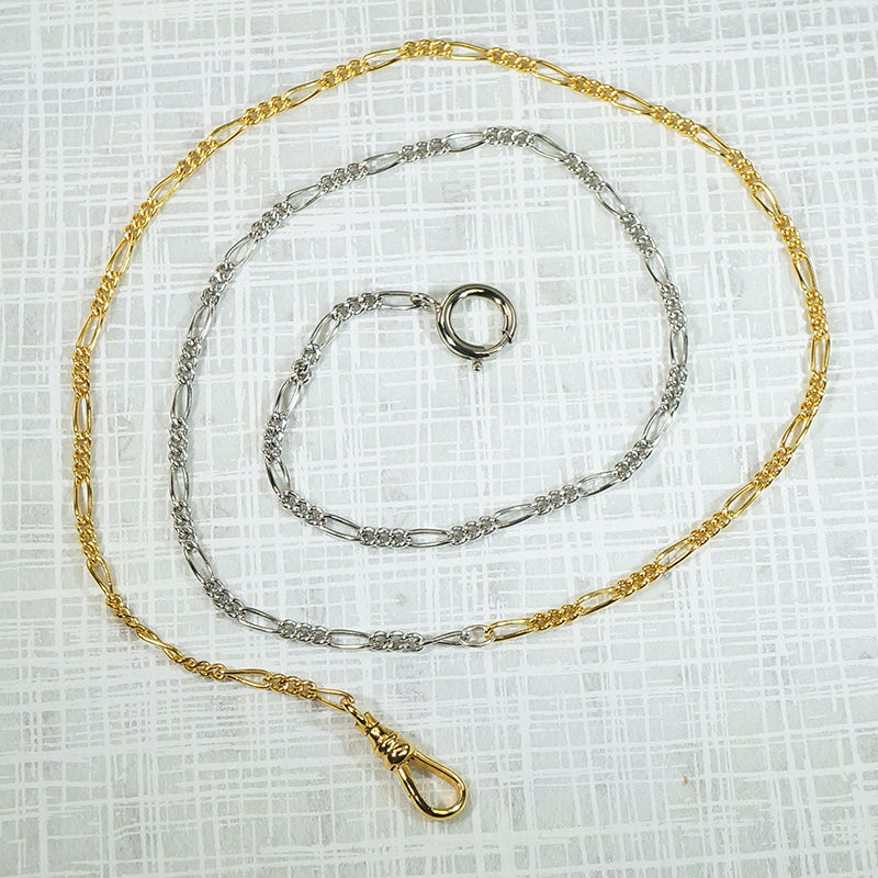 Two-Tone Figaro Married Chain by Ancient Influences
