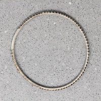 Vintage Sterling Honeycomb Bangle Bracelet