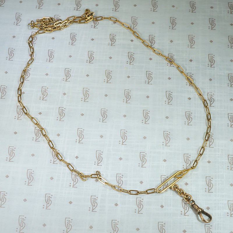 Paperclip Chain Hook and Bar Chain by AI