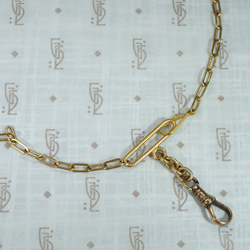 Paperclip Chain Hook and Bar Chain by AI