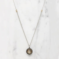 Miniature Portrait in Rose Cut Diamond Frame by Ancient Influences