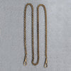 Antiqued & Engraved Double Hook Gold Filled Chain by AI