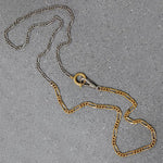 Striking Two-Tone Figaro Married Chain from AI