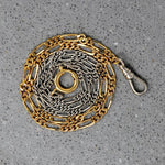 Striking Two-Tone Figaro Married Chain from AI