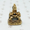 Rose adorned Early 19th c Gold Chalcedony Seal Fob