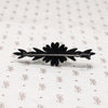 Sweet Wooden Flower Mourning Pin