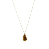 1920's Agate Pendant in Earthy Colors