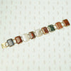 Georgian Agate Specimen Bracelet in Gold