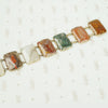 Georgian Agate Specimen Bracelet in Gold