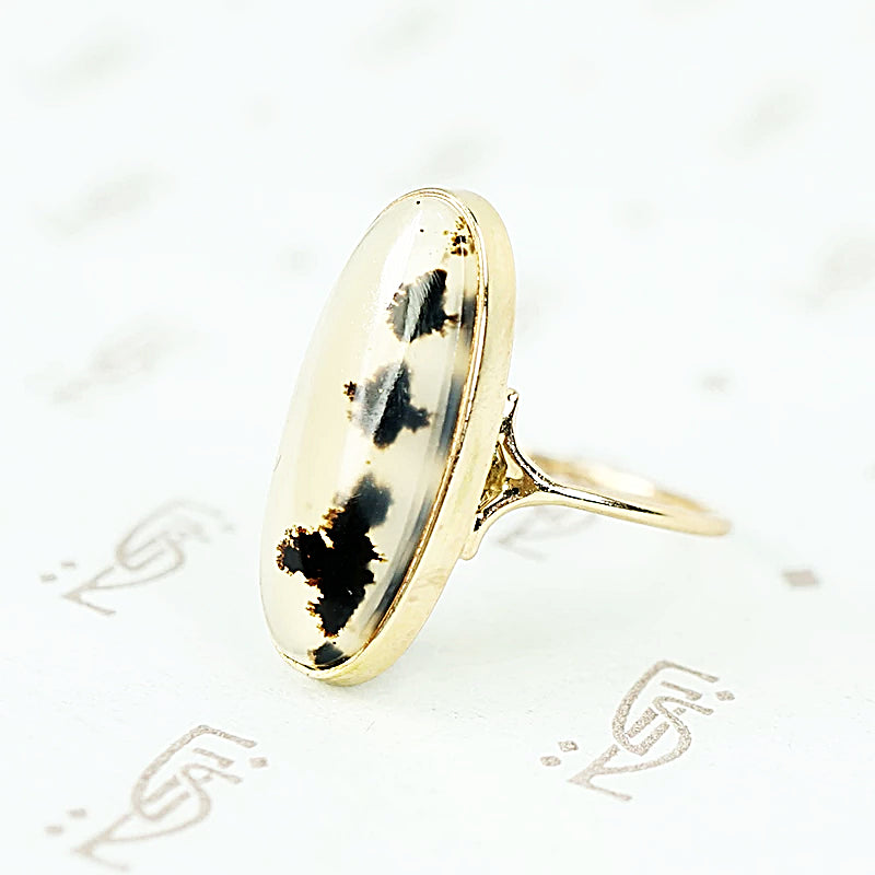 agate gold conversion ring