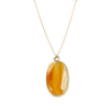 Vintage Pendant Agate in Rose Gold