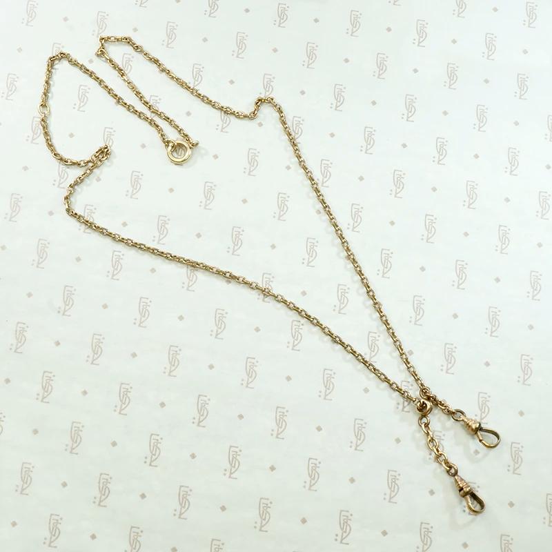 Vintage Cable Chain with Free-Moving Drop by Ancient Influences