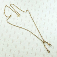 Vintage Cable Chain with Free-Moving Drop by Ancient Influences
